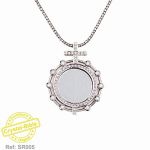 CRYSTAL BIBLE in DIAMONDS PENDANT