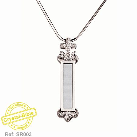 CRYSTAL BIBLE in DIAMONDS CROSS